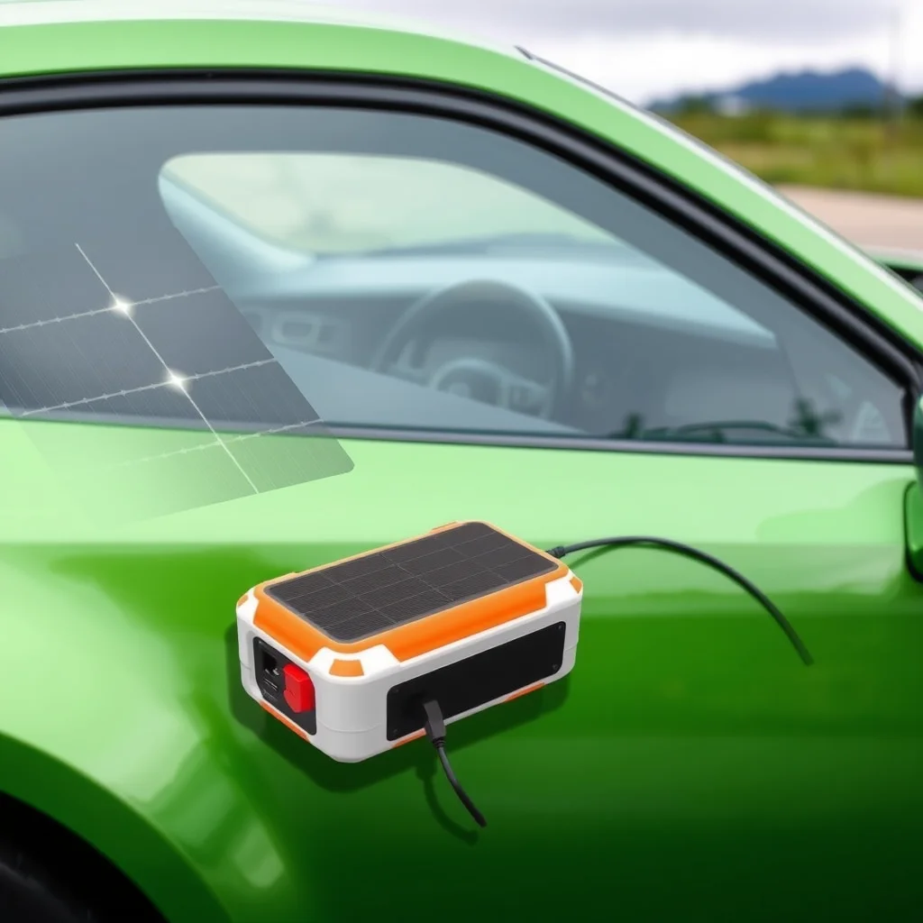 Solar Panel Car Battery Charger