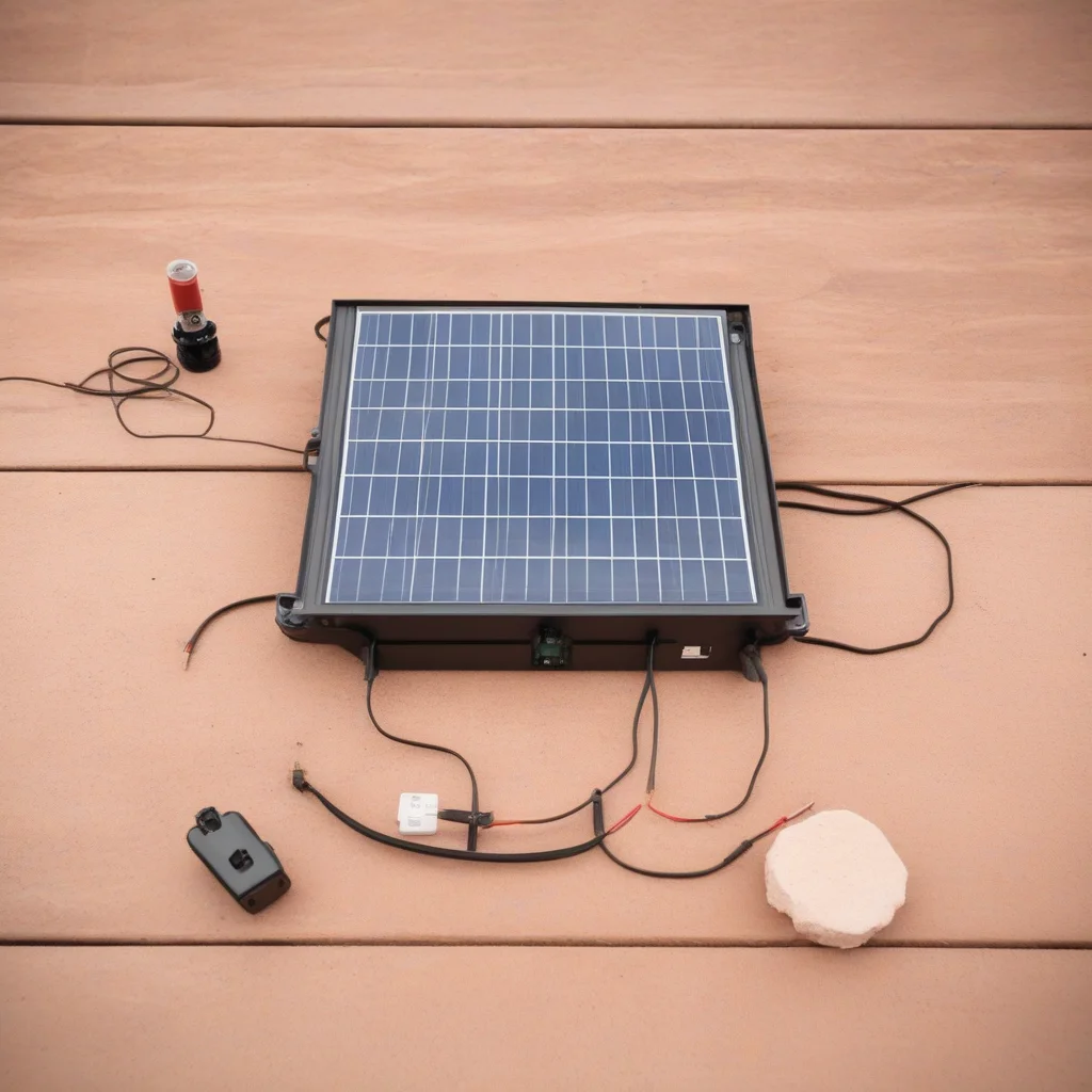 Solar Panel Kit with Battery